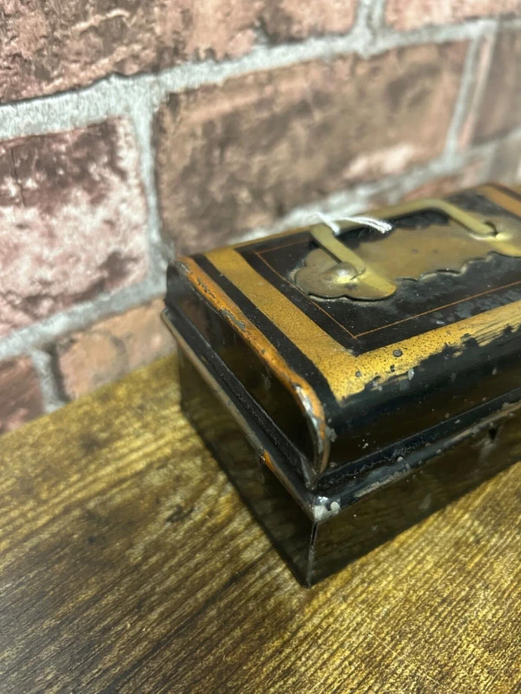 Vintage Metal Cash Tin