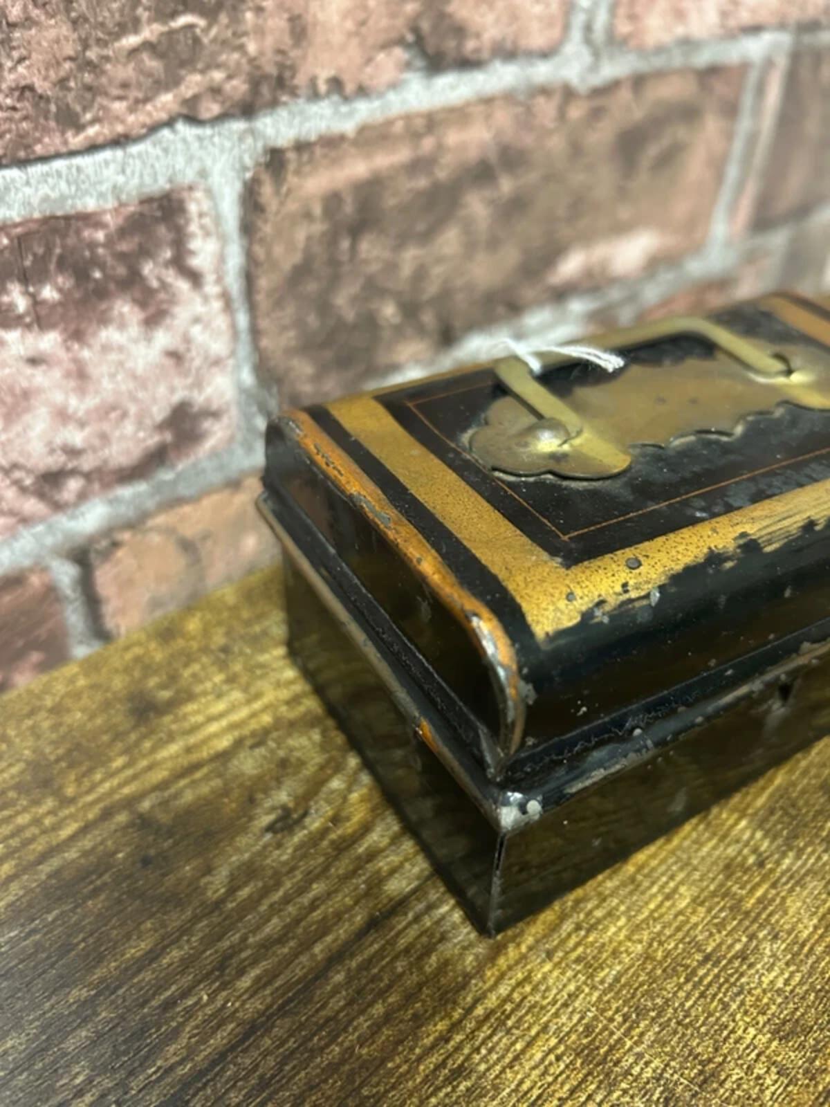 Vintage Metal Cash Tin