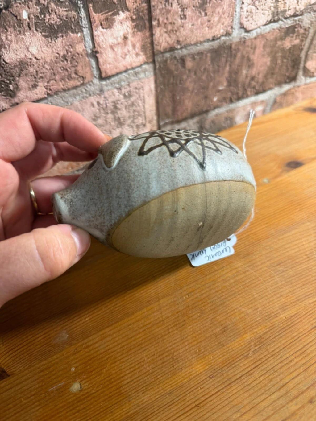 Ceramic Stoneware Piggy Bank