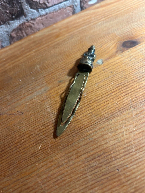 Vintage Brass Bookmark