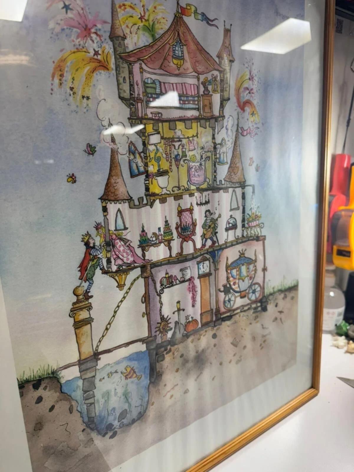 Framed Princess Palace Print