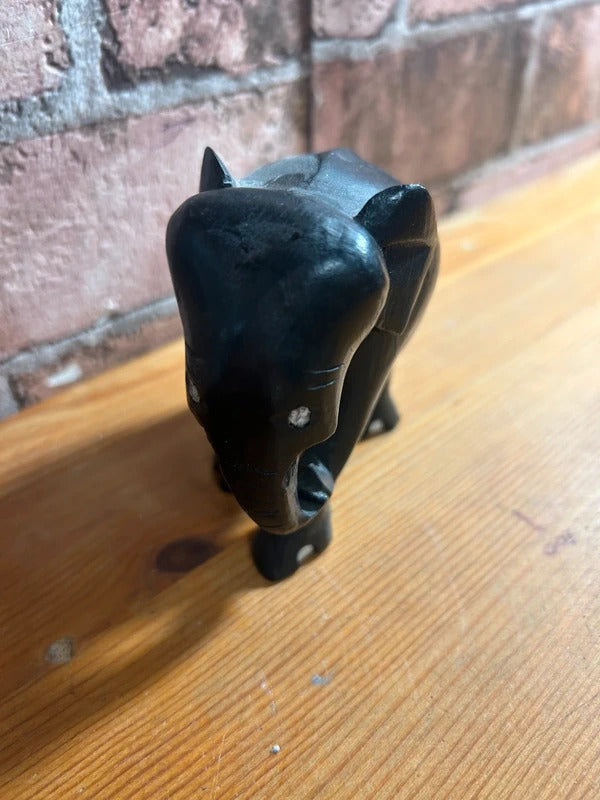 Wooden Elephant Ornament