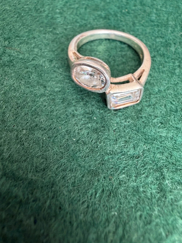 Sterling Silver Hallmarked Ring - Size L