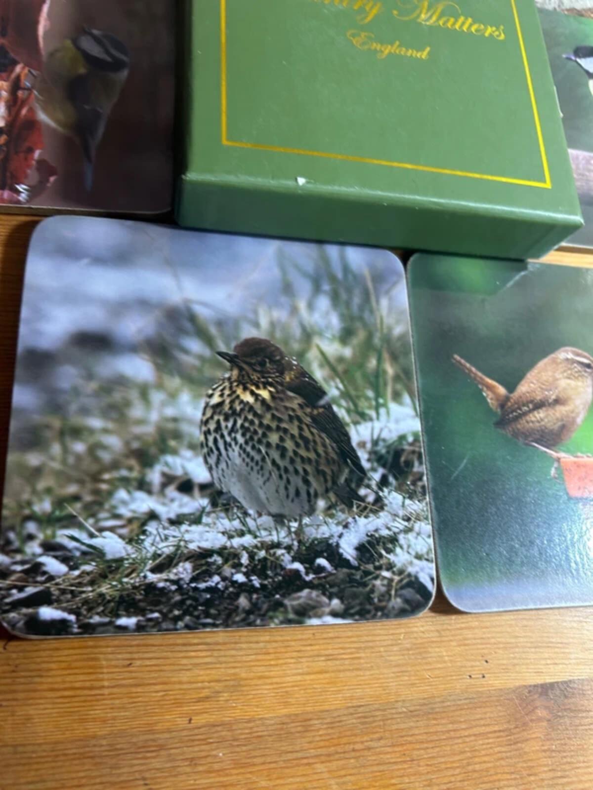 Country Matters Coasters x4