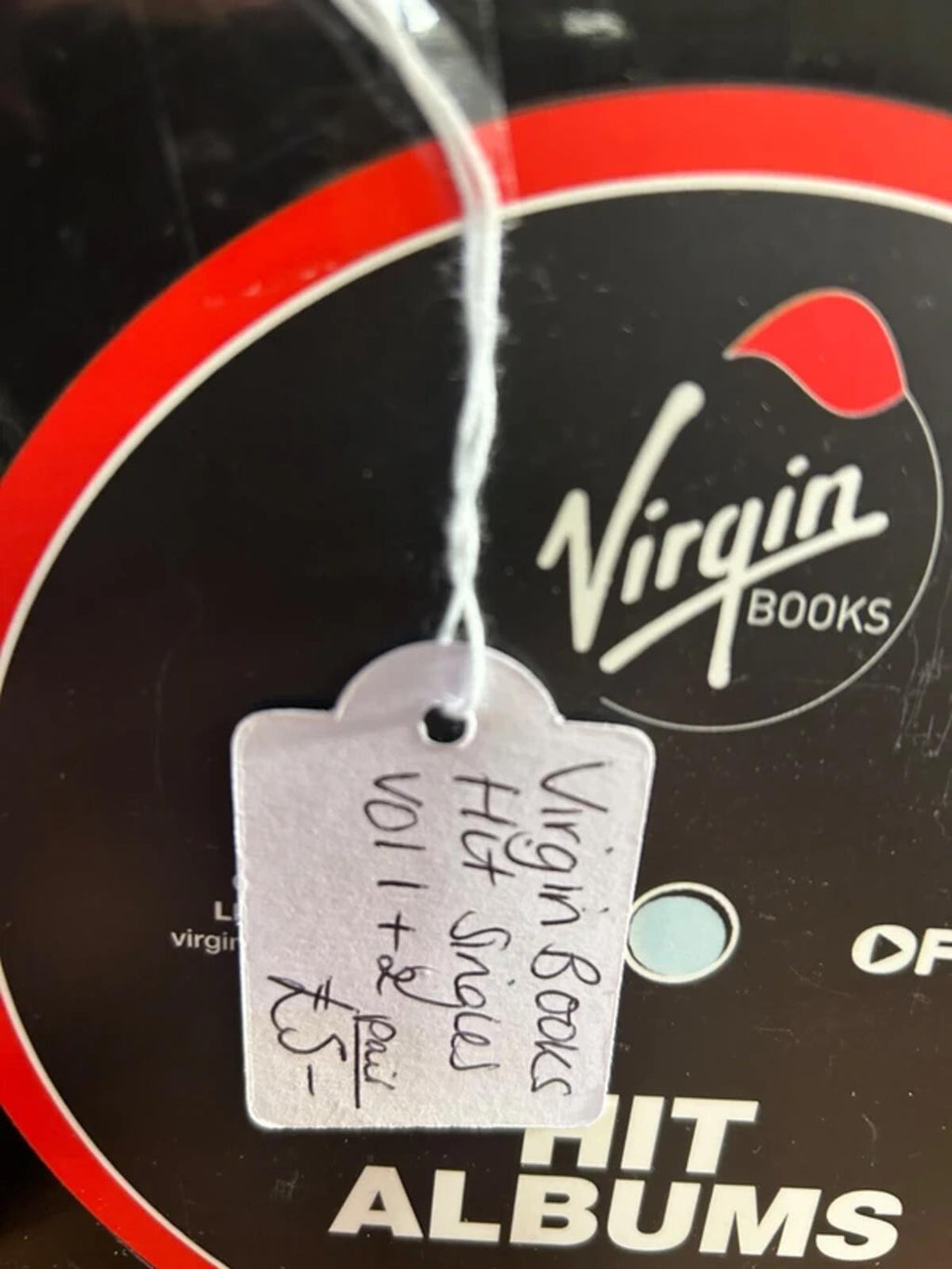 Virgin Hit Singles Vol 1 & 2 Books