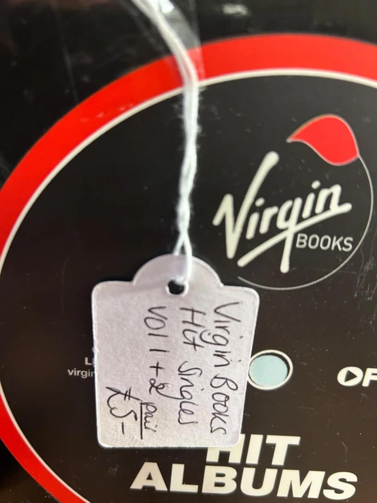 Virgin Hit Singles Vol 1 & 2 Books
