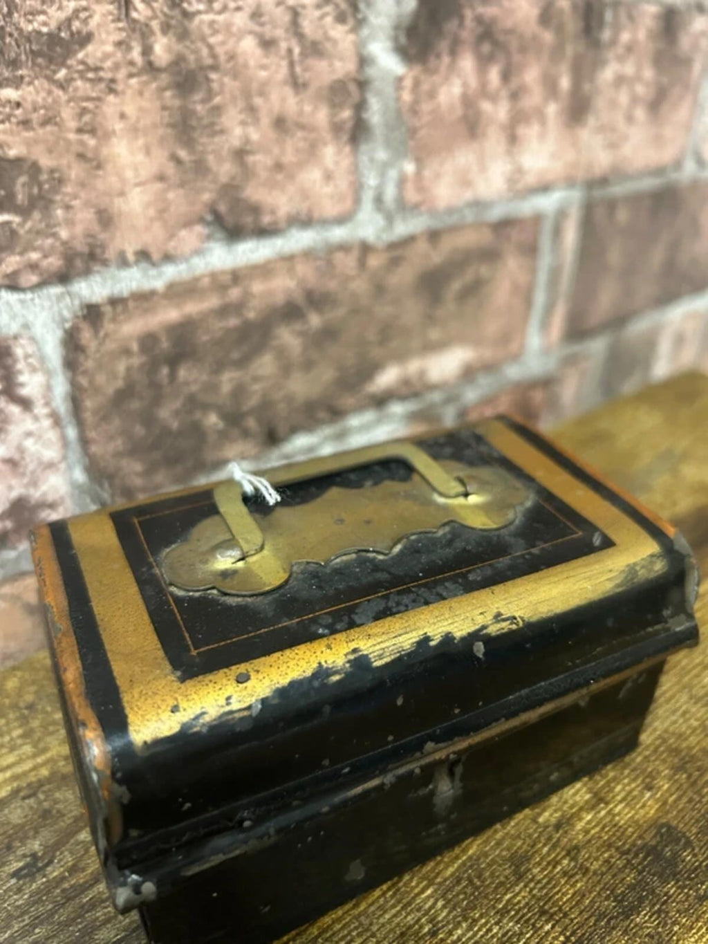 Vintage Metal Cash Tin