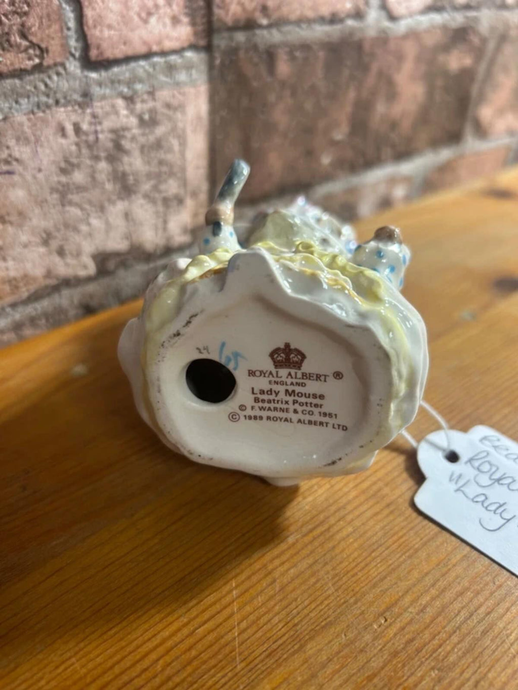 Beatrix Potter Royal Albert "Ladymouse" Ornament