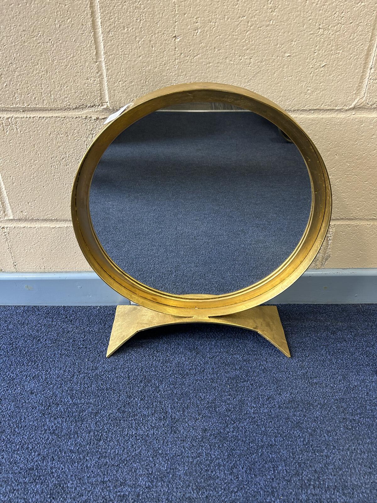 Graham and Green Zander Large Gold Table Mirror
