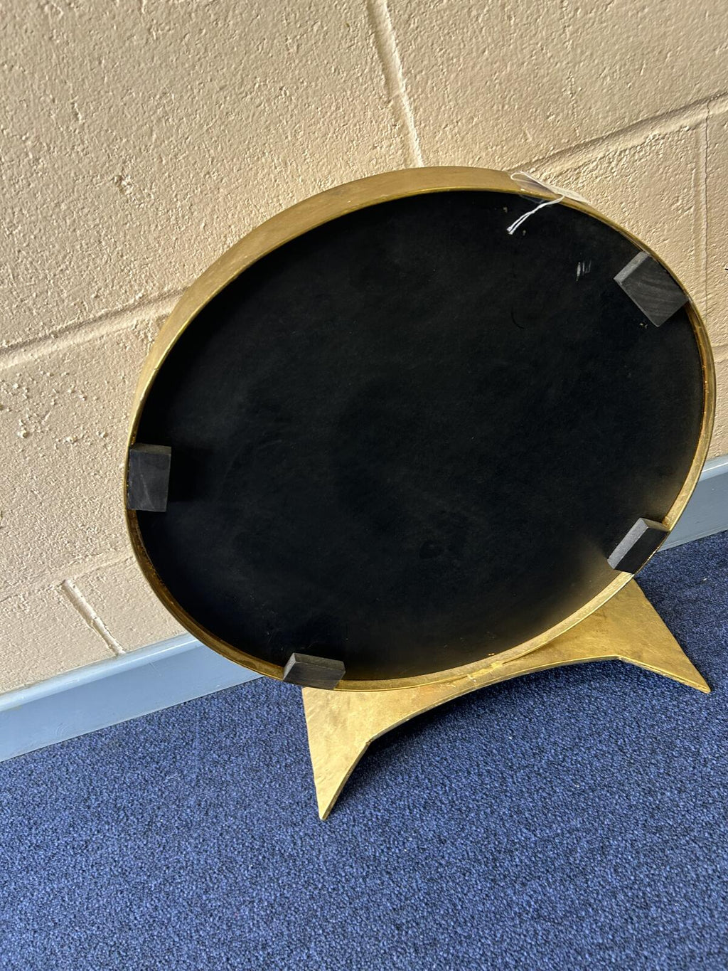 Graham and Green Zander Large Gold Table Mirror