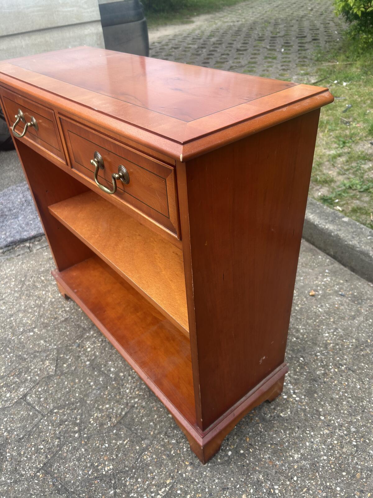 Yewood Console Cabinet with Shelving
