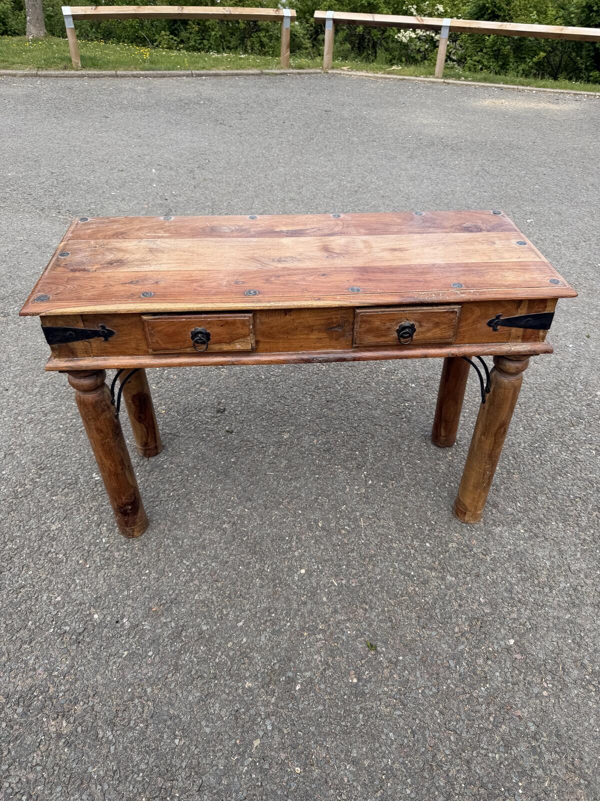 Solid Wood Console Table
