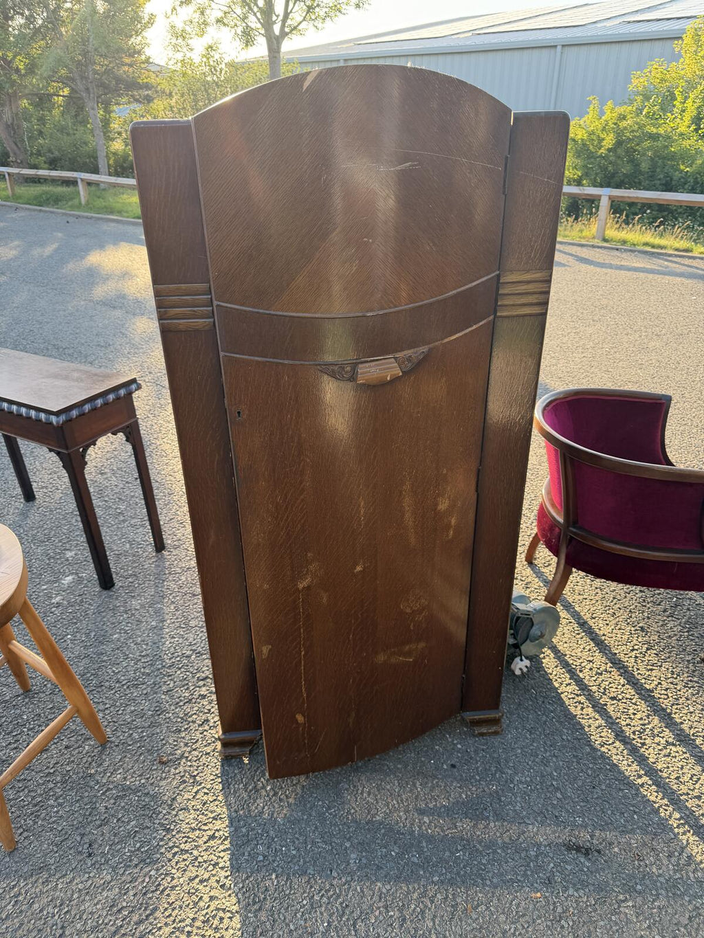 Lebus Small Art Deco Style Wardrobe