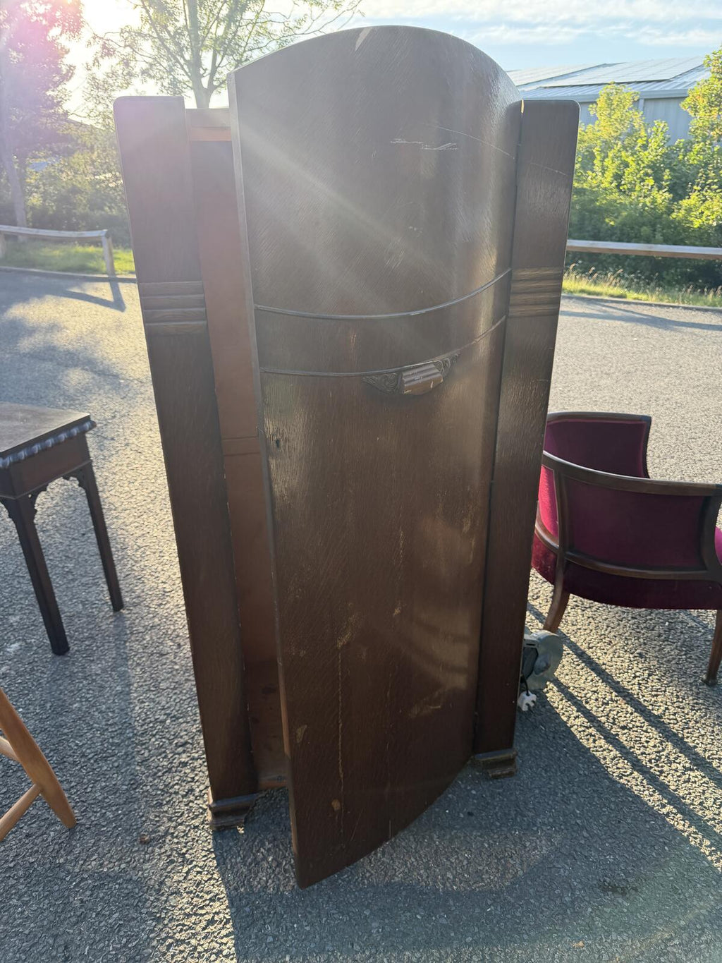 Lebus Small Art Deco Style Wardrobe