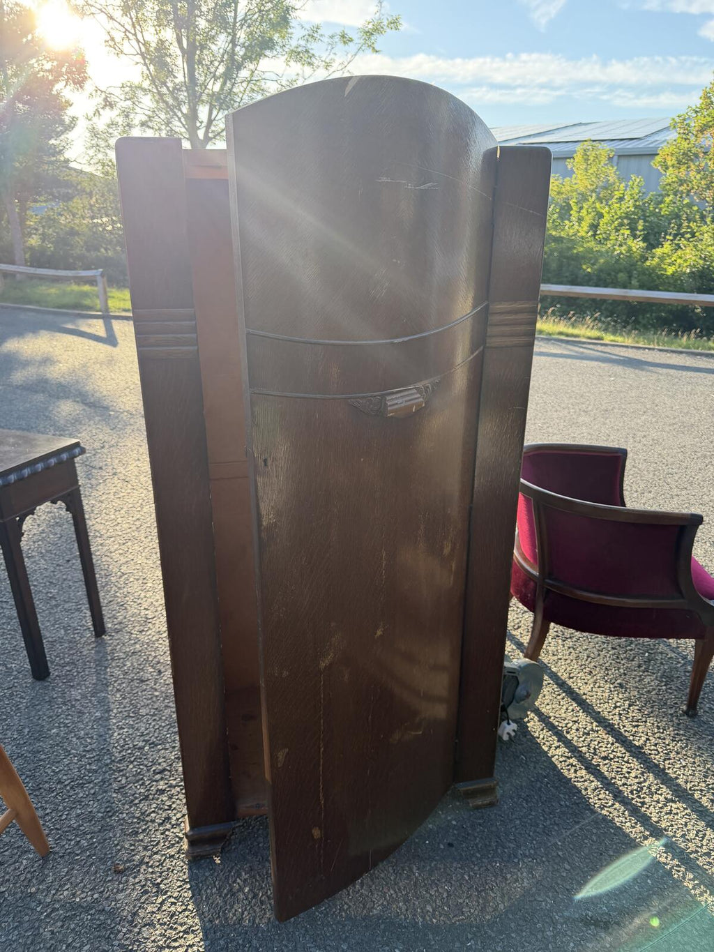 Lebus Small Art Deco Style Wardrobe