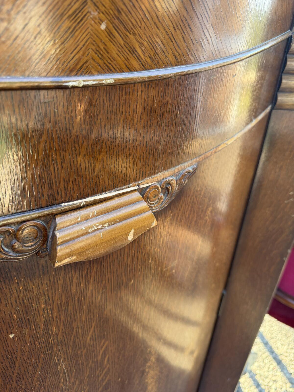 Lebus Small Art Deco Style Wardrobe