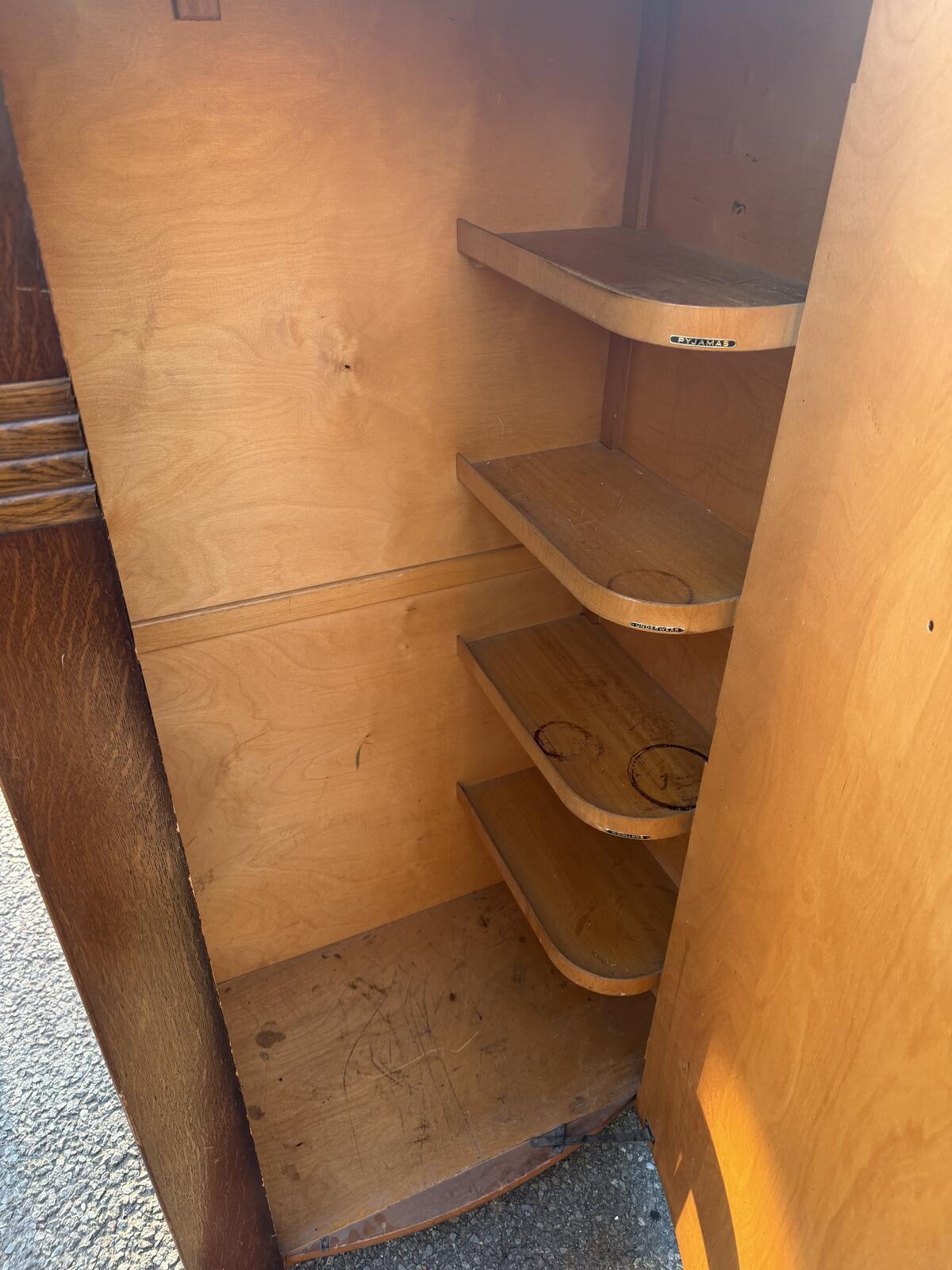 Lebus Small Art Deco Style Wardrobe