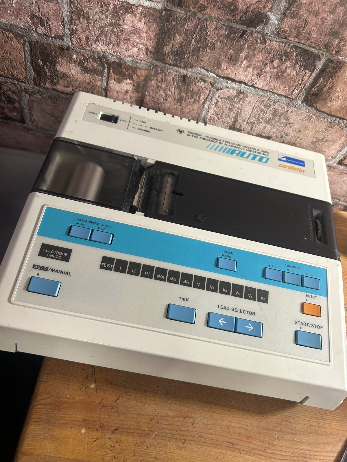 Vintage Nikon Kohden CardioFax Machine