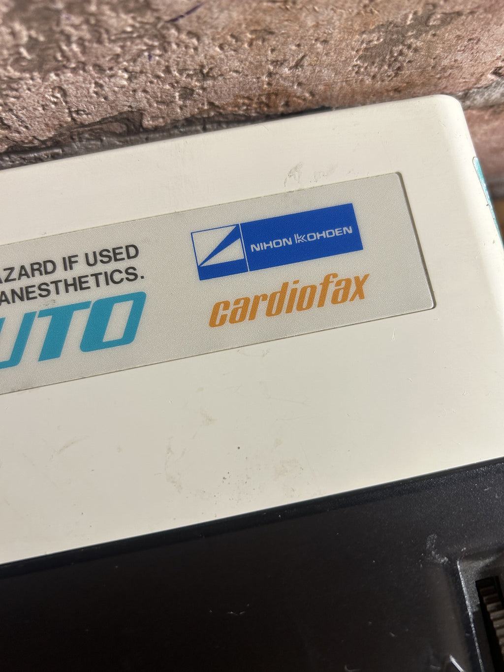 Vintage Nikon Kohden CardioFax Machine
