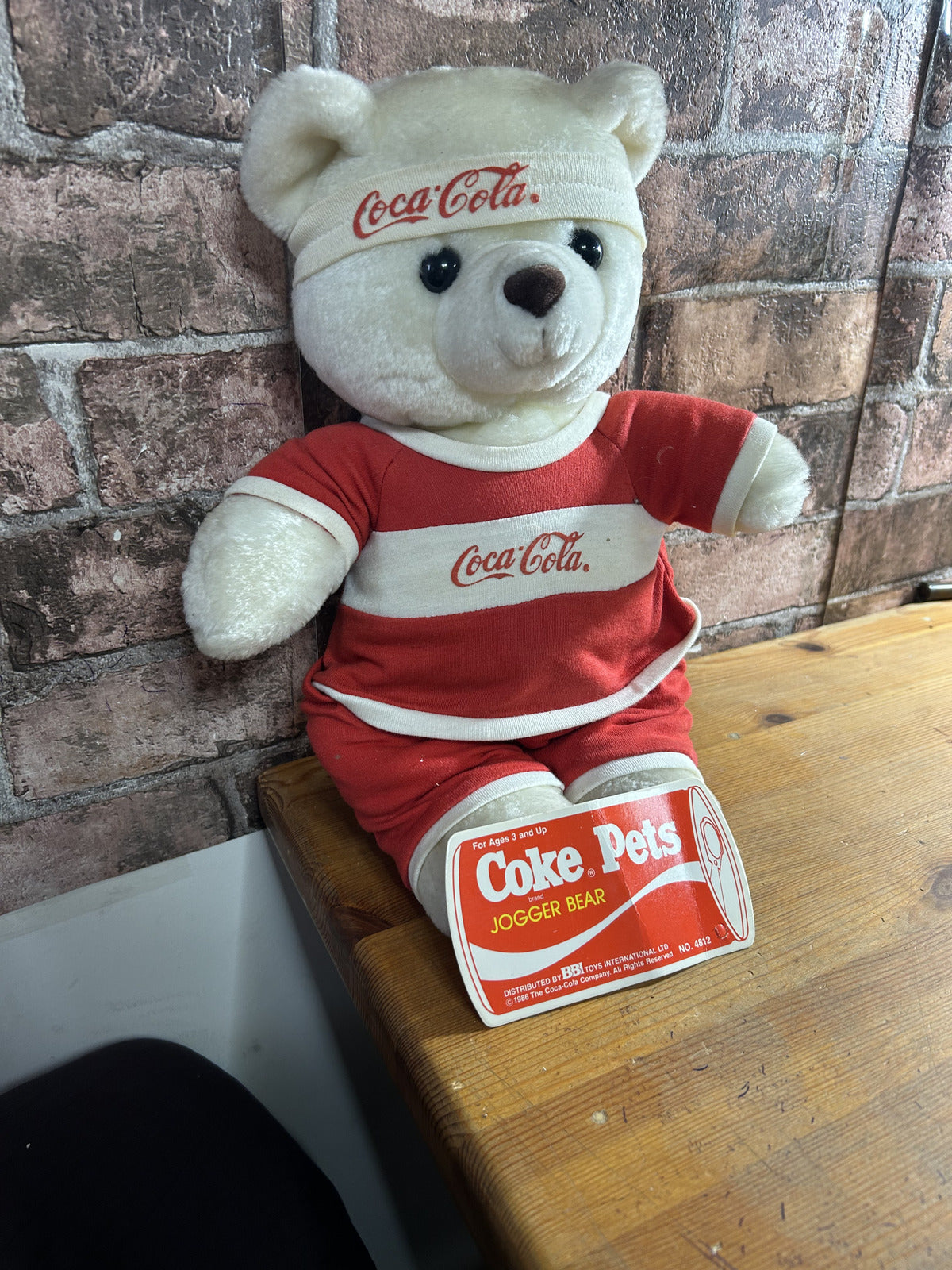 Coke Pets Coca Cola Advertising Jogger Bear