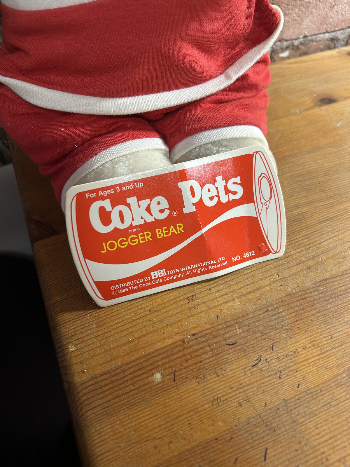 Coke Pets Coca Cola Advertising Jogger Bear
