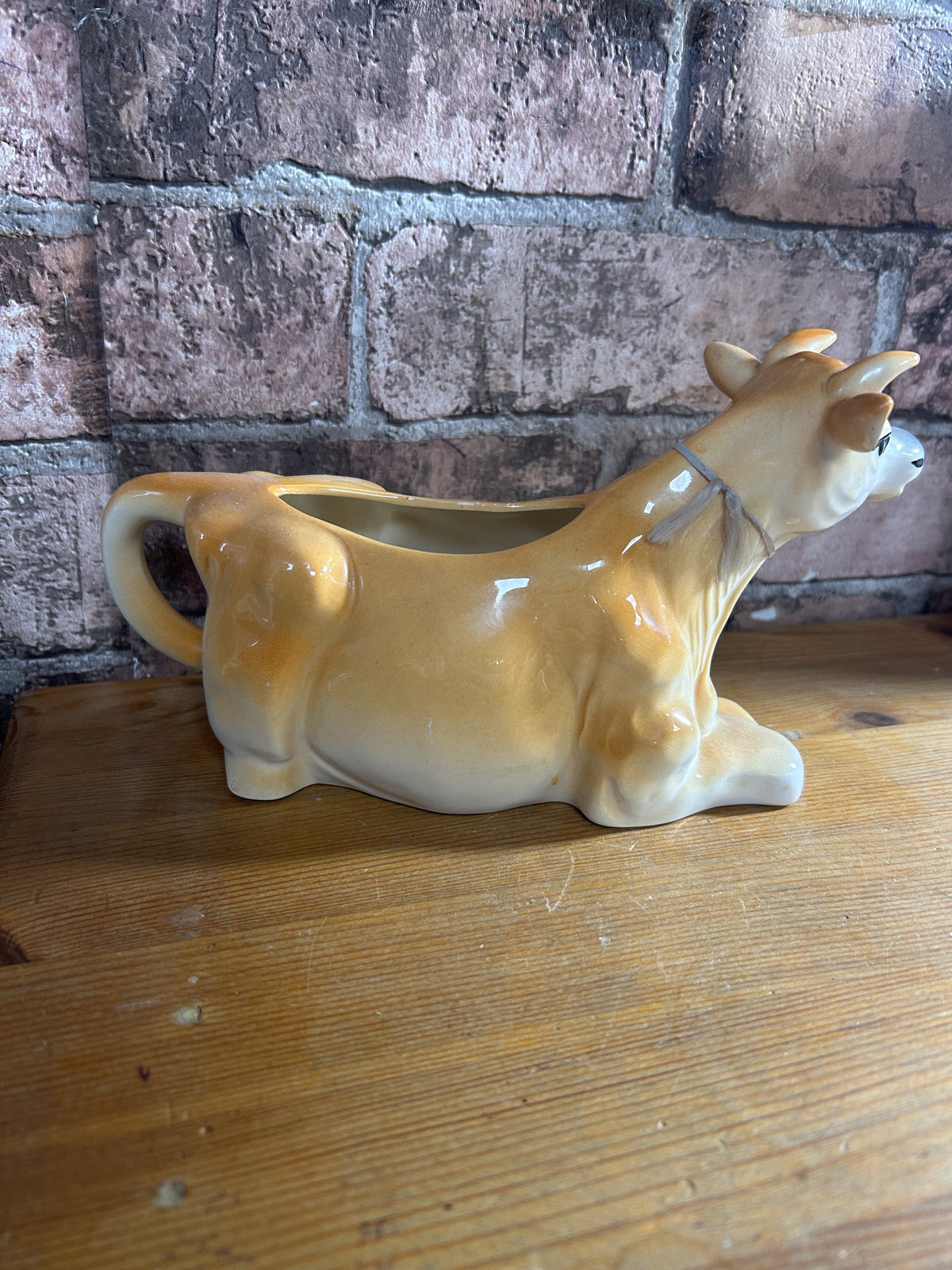 Vintage Jersey Cow Creamer Jug