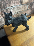 Vintage Cast Iron Scottie Dog Doorstop