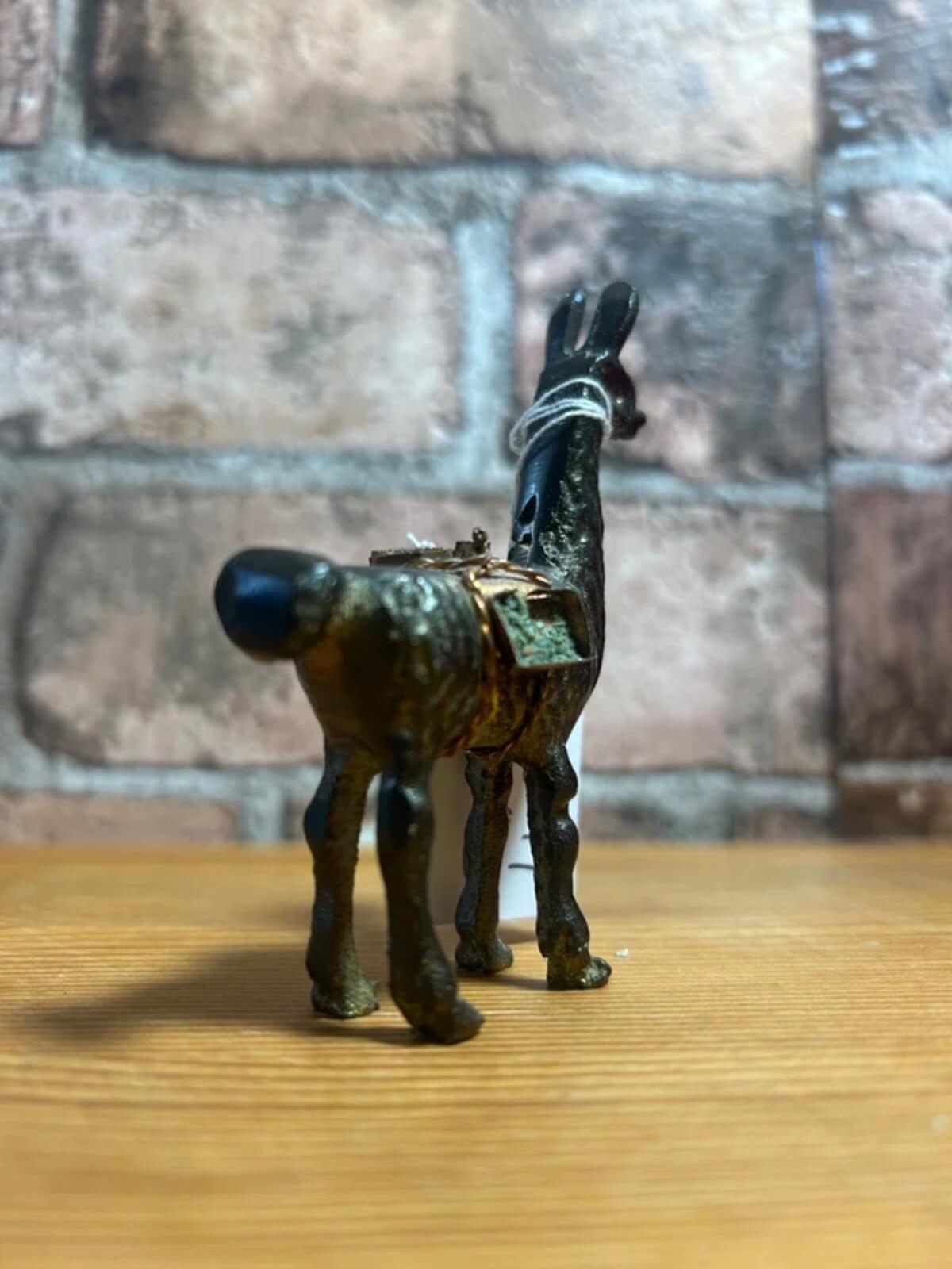 Brass Llama/Alpaca Ornament