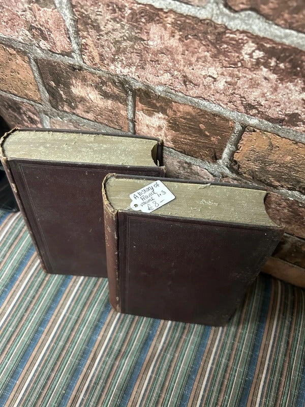 A History of France Antique Book - Volume 1 and 3
