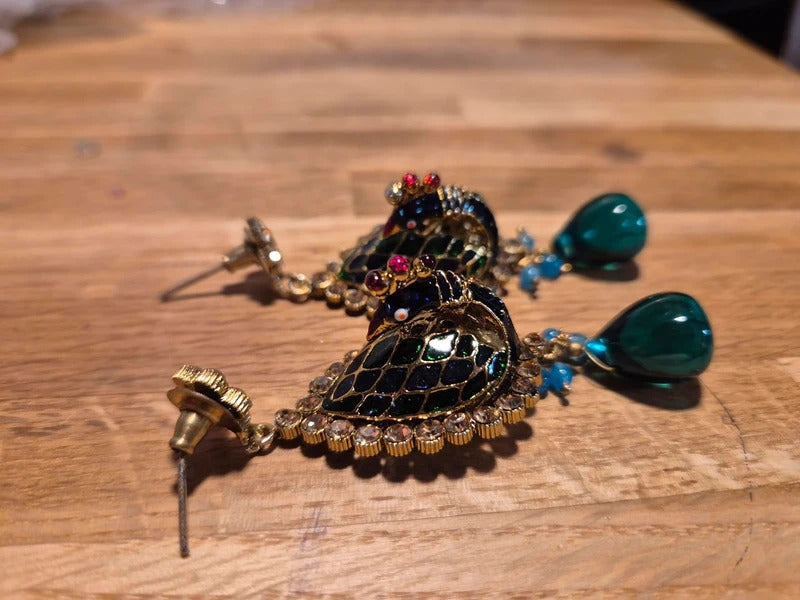 Peacock Earrings set 10