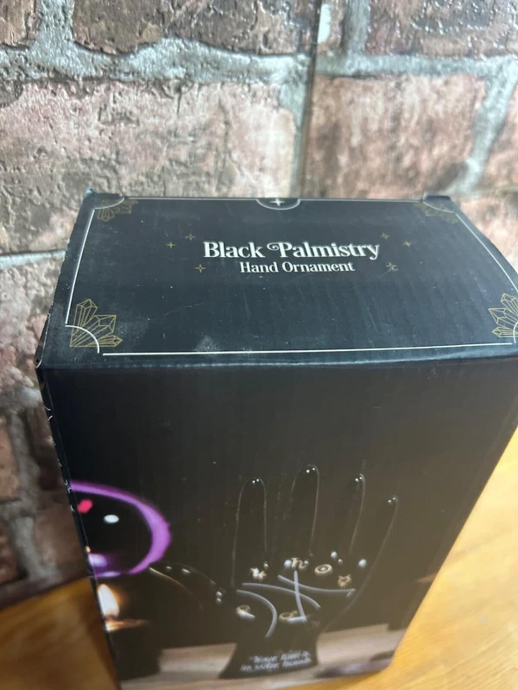 Black Ceramic Palmistry Hand
