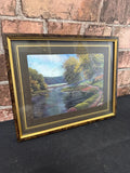 Holographic Framed Landscape Picture
