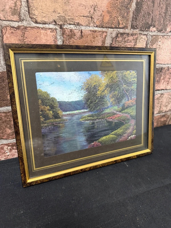 Holographic Framed Landscape Picture