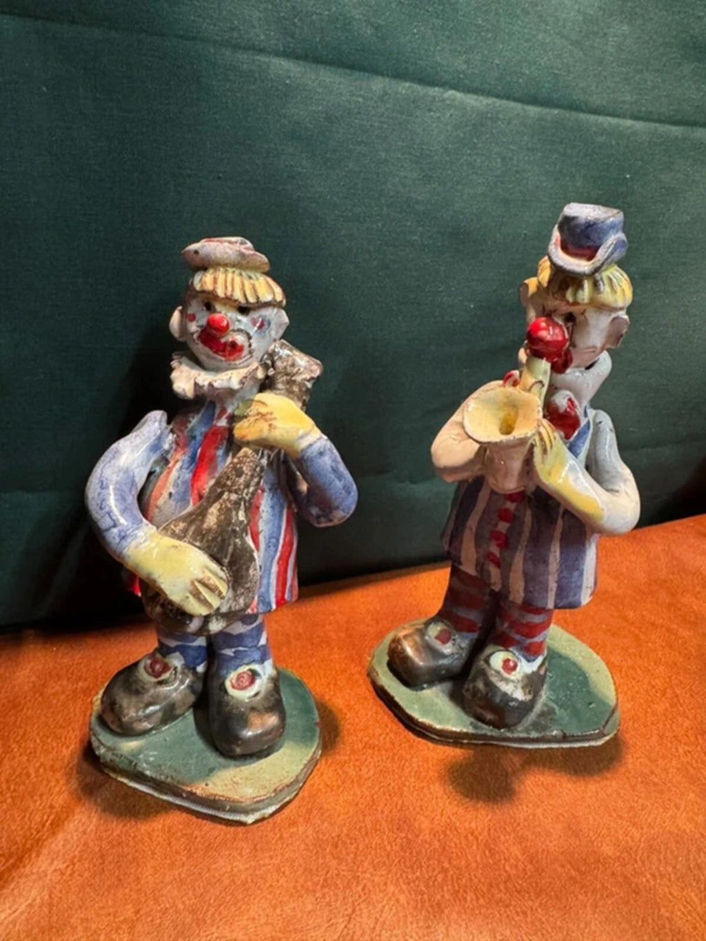 Marie Whitby Clown Figurines x 2