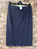 Vintage Made in Italy Purple Midi Skirt - Size 16