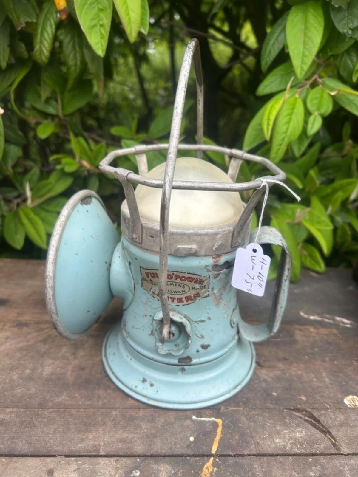 Vintage Siemens Full o Power British Made Lantern