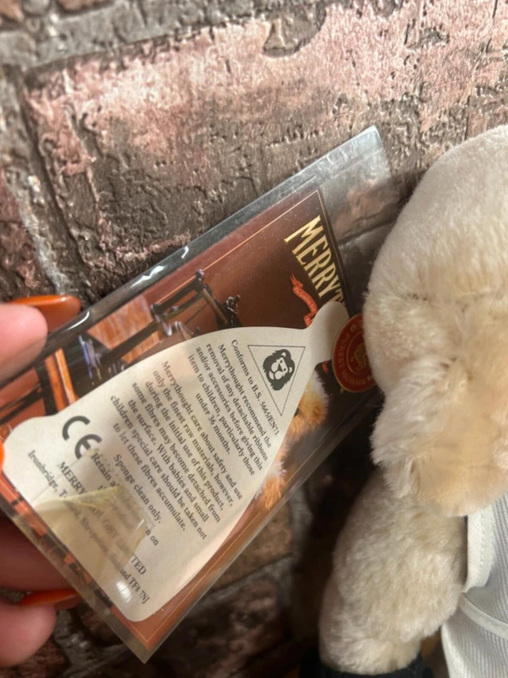 Merrythought Jack The Printers Apprentice Limited Edition Bear