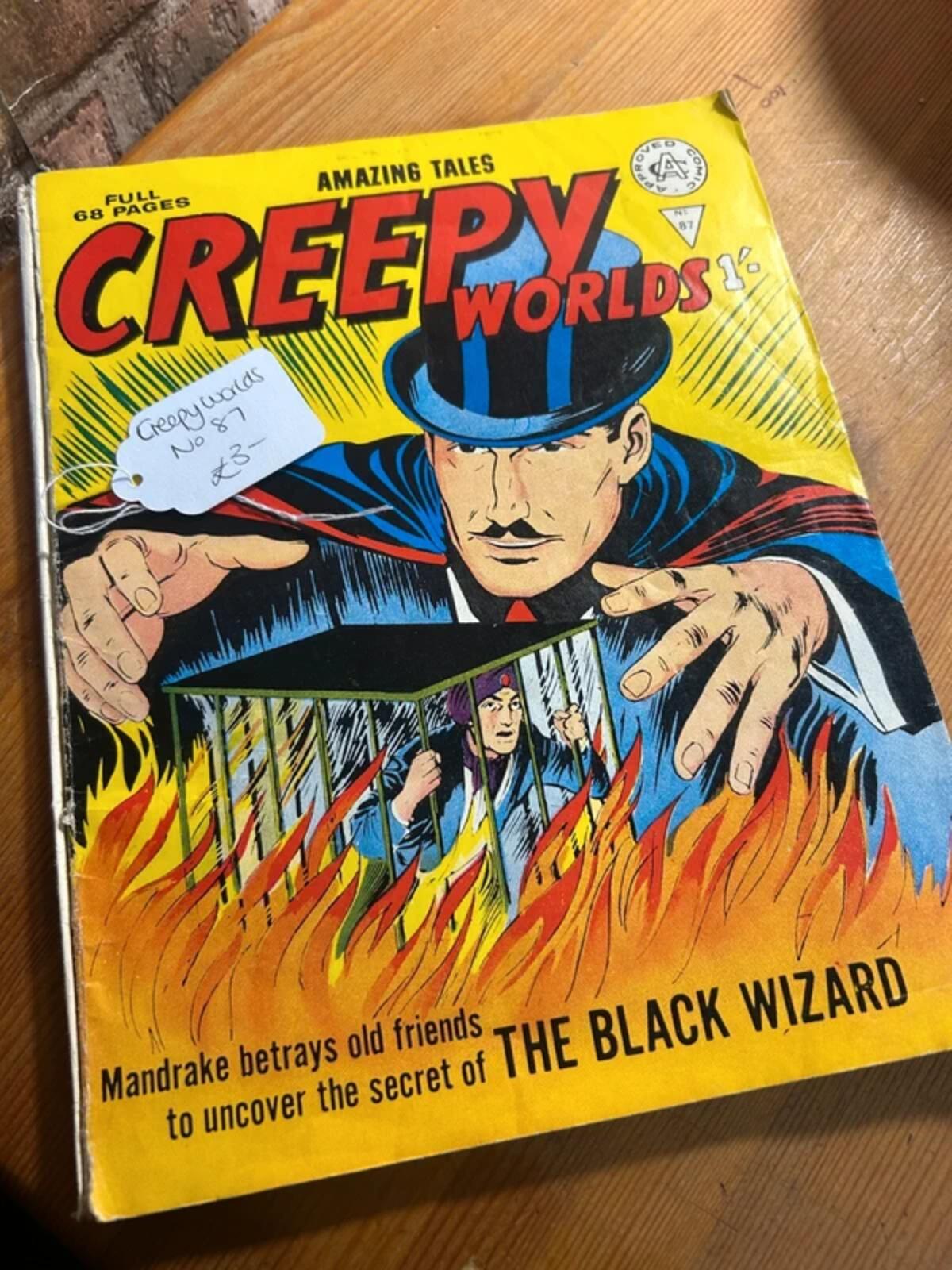 Creepy Worlds No 87 Magazine
