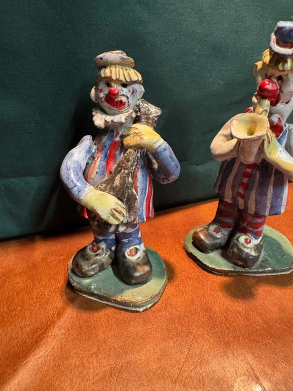 Marie Whitby Clown Figurines x 2