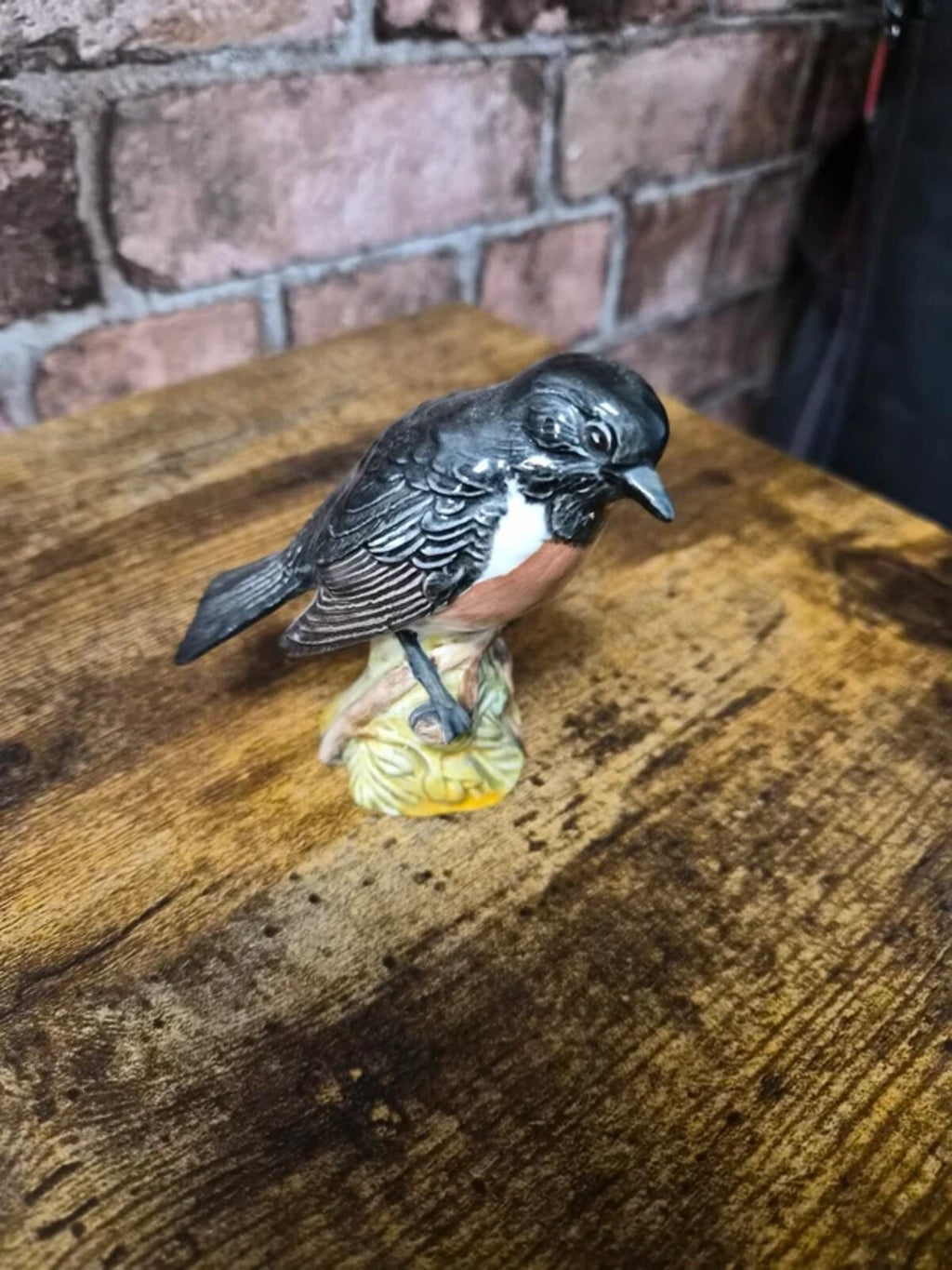 Beswick Stonechat Bird Ornament