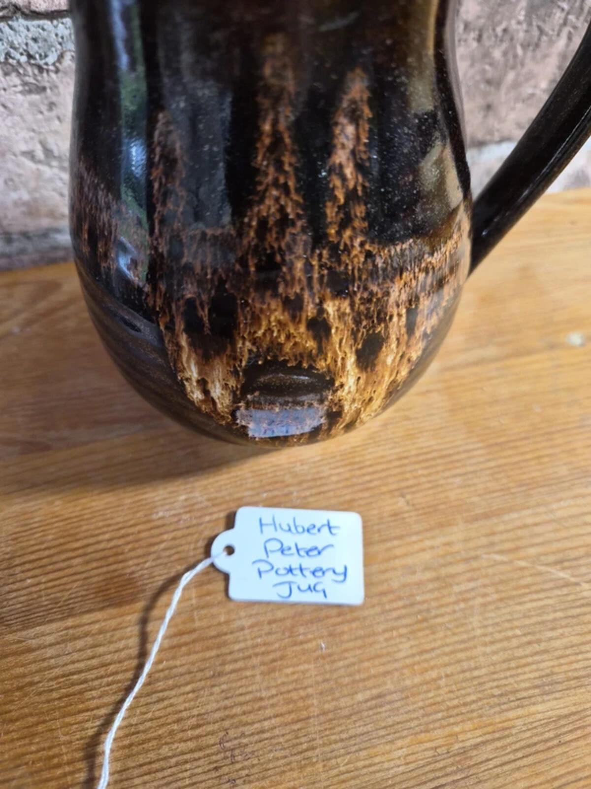 Hubert Peter Pottery Shop Jug