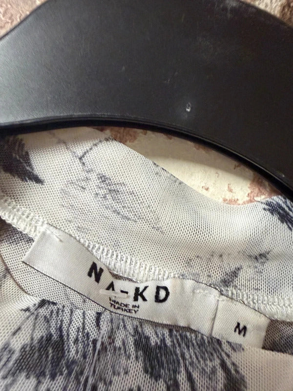 NA-KD Patterned Dress - Size 10