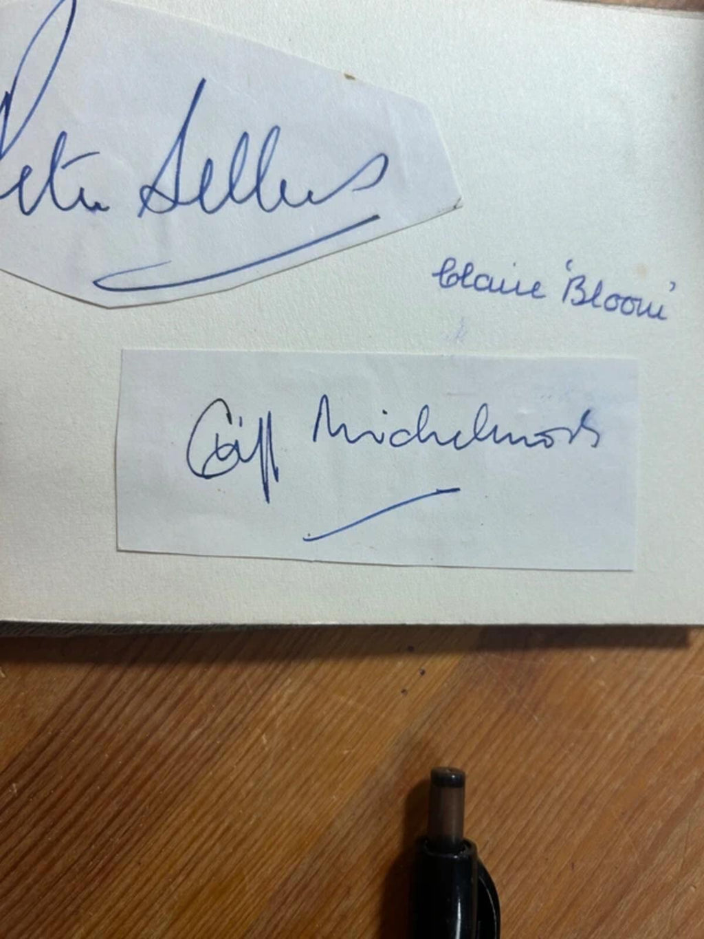 Vintage Autograph Book