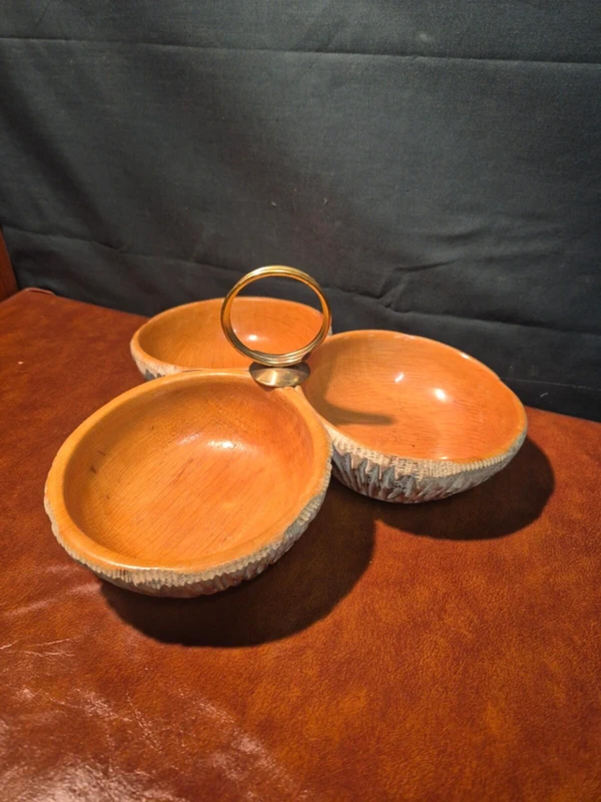 Aldo Tura trio bowl 1970's Macabo Cusano