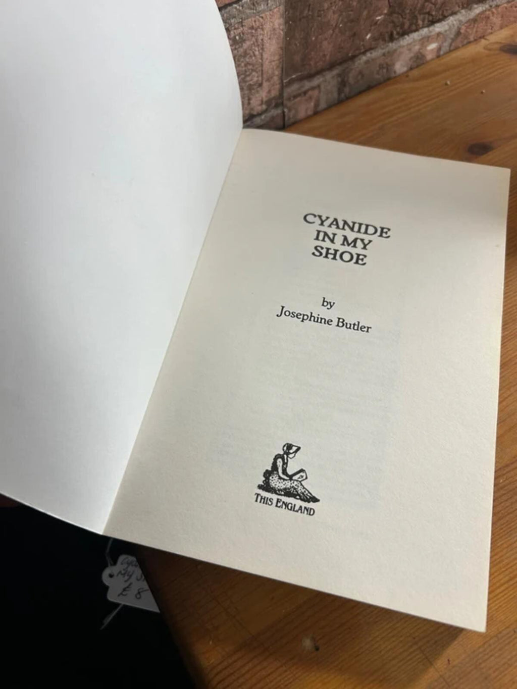 Cyanide in My Shoe Book