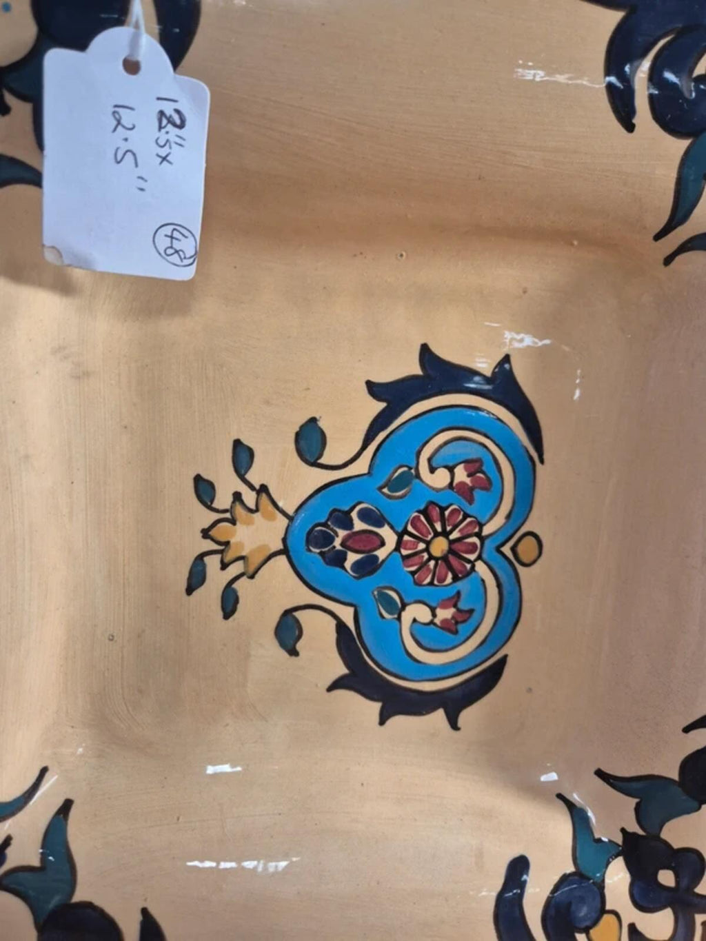 Rosalind pottery square dish