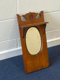 Edwardian Style Mahogany Mirror Shelf