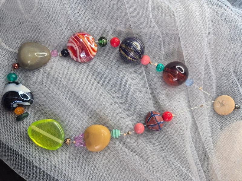 Venetian bead necklace