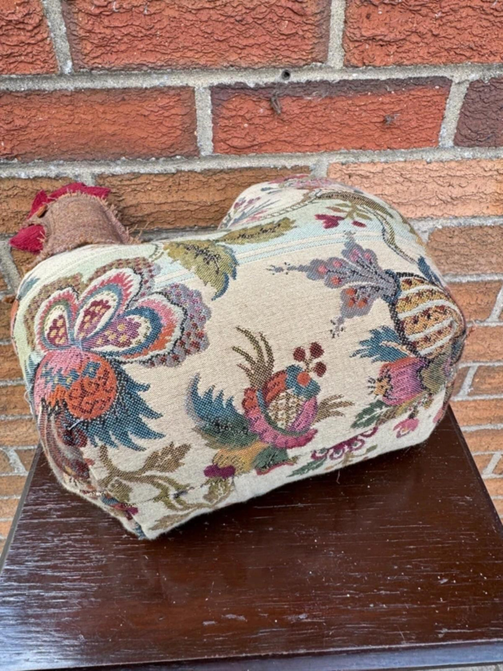 Tapestry Chicken Doorstop