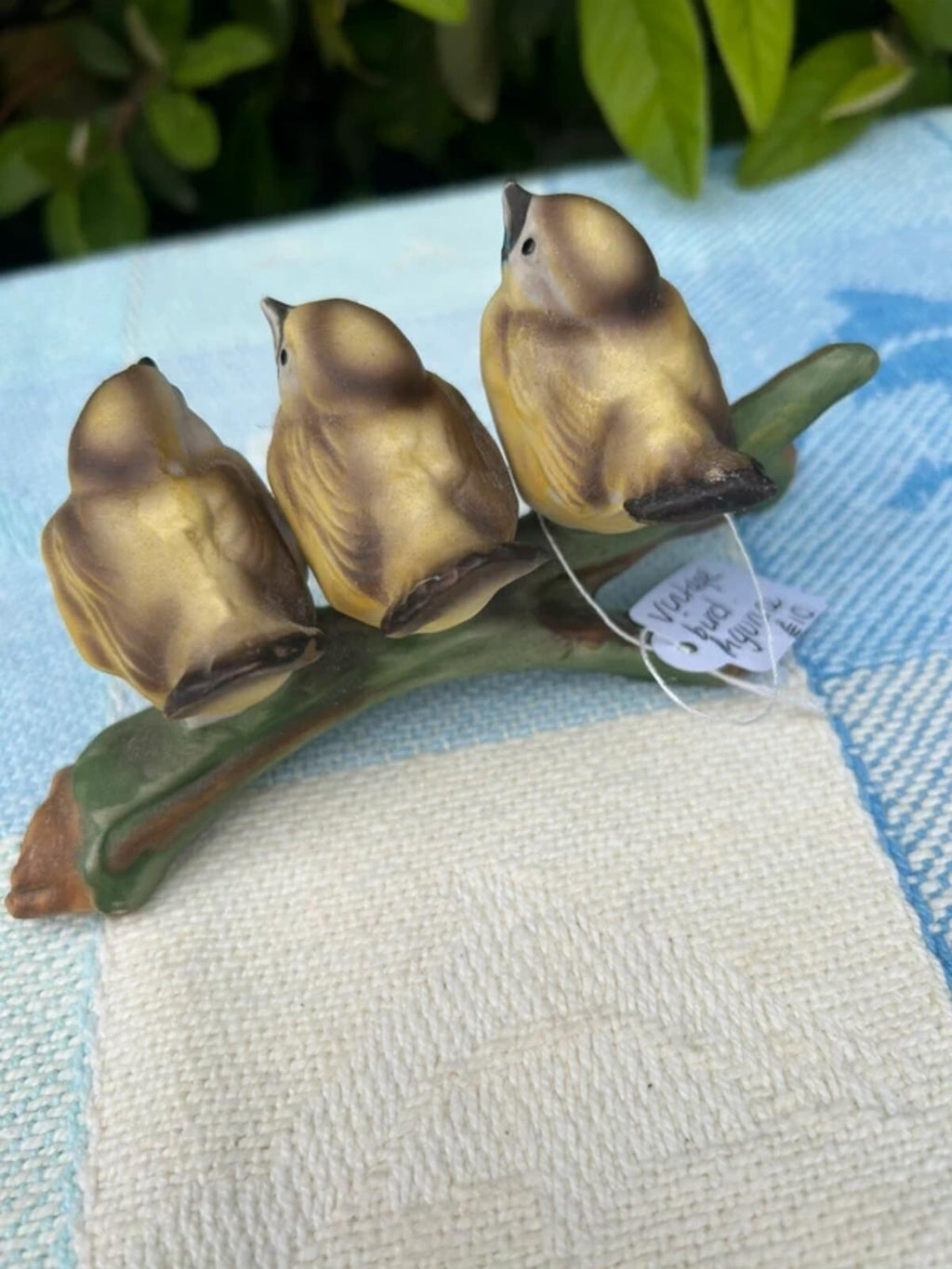 Vintage Ceramic Bird Ornament